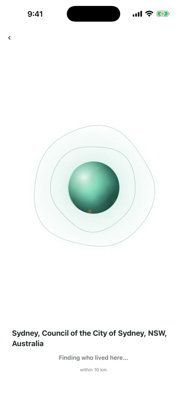 The Skia composing orb while a story is being written